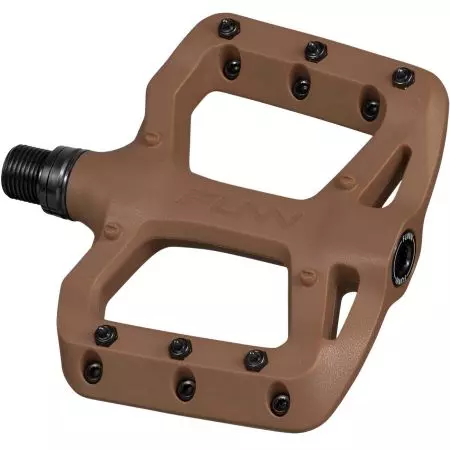 Pedały rowerowe Funn Taipan S platformowe brązowe - PD23TPS-33