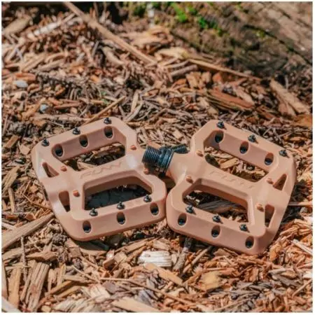 Pedały rowerowe Funn Taipan S platformowe brązowe - PD23TPS-33