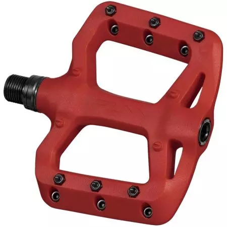 Pedały rowerowe Funn Taipan S platformowe czerwone - PD23TPS-03