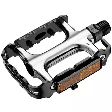 Pedały rowerowe VP-E196 MTB platformowe aluminiowe - VP-E196-BK