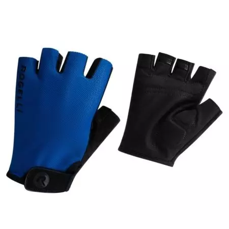 Rękawiczki rowerowe Rogelli Core niebieskie L