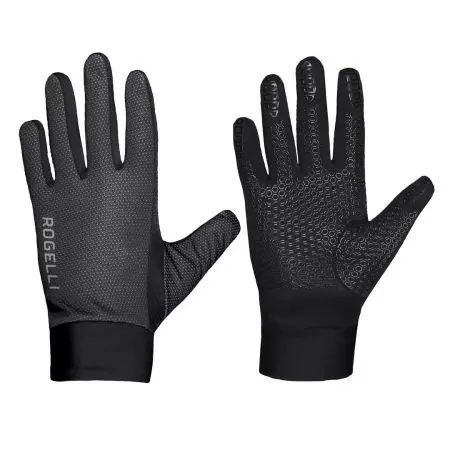 Rękawiczki rowerowe Rogelli Laval czarne XXL