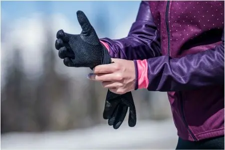 Rękawiczki rowerowe Rogelli Laval Ladies czarne S - 010.661-000-2 - 010.661-000-2