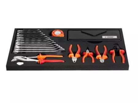 Zestaw narzędzi ślusarskich Unior na wkładce - 629195