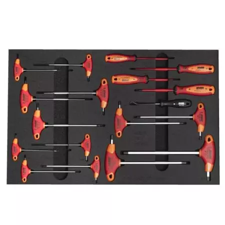 Zestaw narzędzi Unior wkrętaki uchwyt T na wkładce - 629185 - 629185