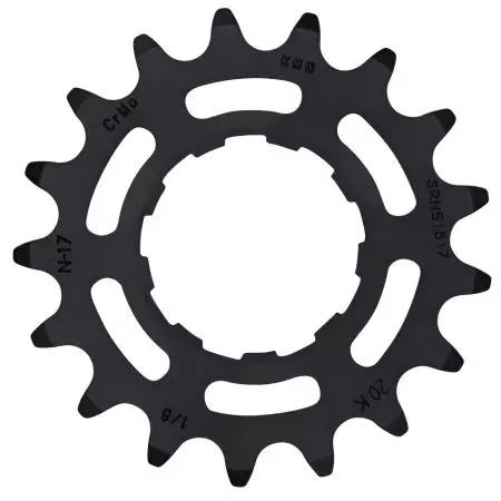 Zębatka KMC do napędu Enviolo szeroka 1/2" x 1/8" 17T - BSRN5817