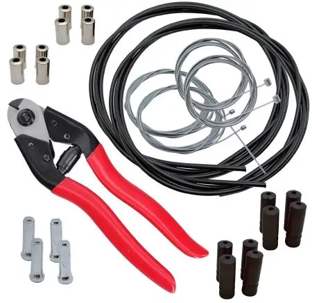 Linki i pancerze rowerowe + obcinaczki duży zestaw - CRANKBIKE128 - CRANKBIKE128