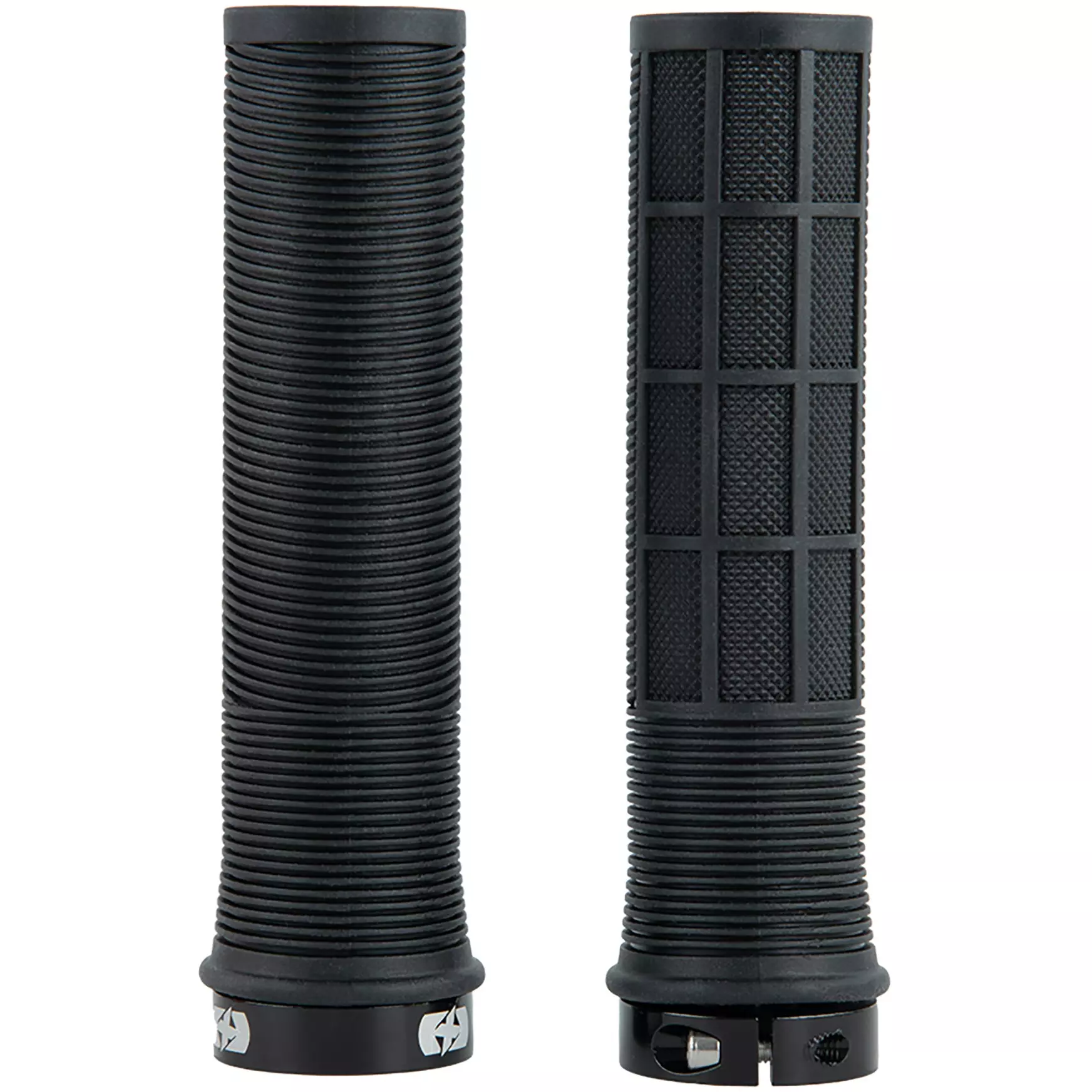 Chwyty rowerowe OXF MTB Driver Lock-On Czarne 130mm