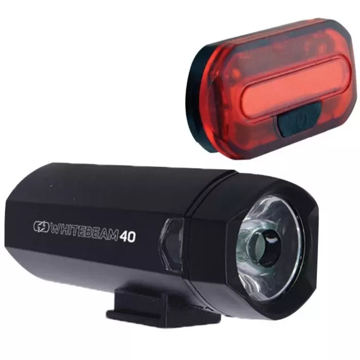 Lampki rowerowe zestaw OXF Bright 40lm