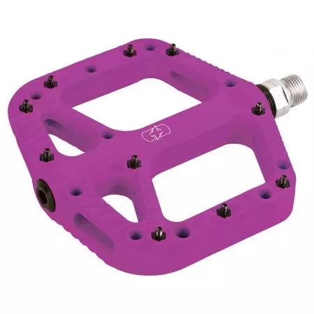 Pedały rowerowe OXF Loam 20 Fiolet