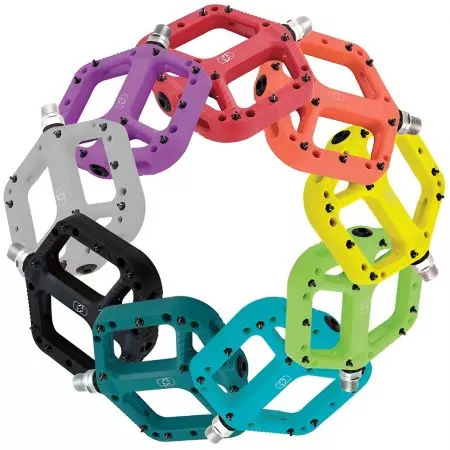 Pedały rowerowe OXF Loam 20 Fiolet