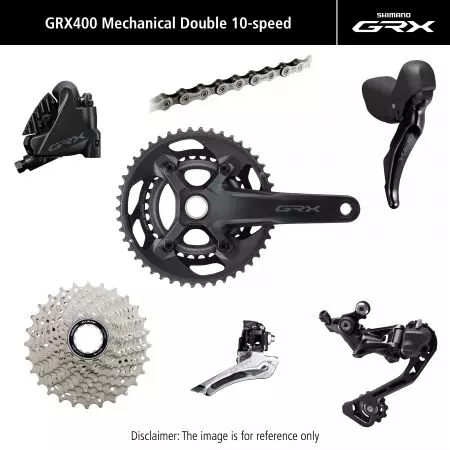 Grupa Shimano GRX 400 172.5mm 46/30T 11-36T