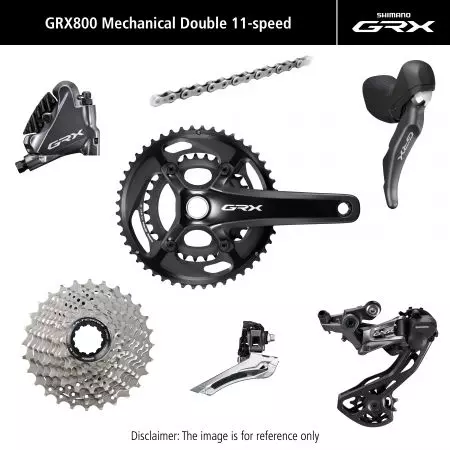 Grupa Shimano GRX 810 172.5mm 48/31T 11-32T