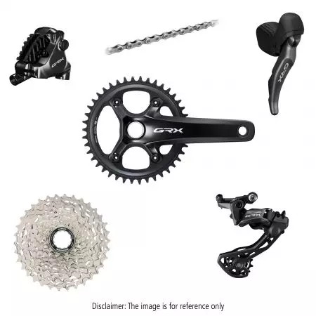 Grupa Shimano GRX 820 172.5mm 40T 11-36T