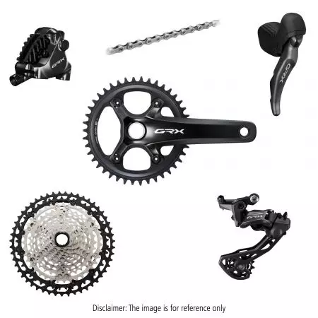 Grupa Shimano GRX 820 170mm 40T 11-51T