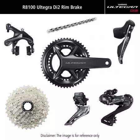 Grupa Shimano Ultegra Di2 R8100 172.5mm 50/34T 11-34T