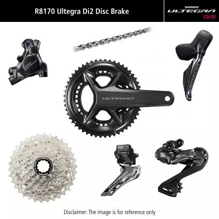 Grupa Shimano Ultegra Di2 R8170 175mm 50/34T 11-30T