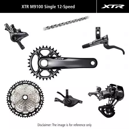 Grupa Shimano XTR M9120 2-Tłoki 175mm 36T 10-45T