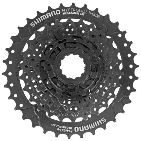 Kaseta rowerowa 8s Shimano CS-HG31 11-34T
