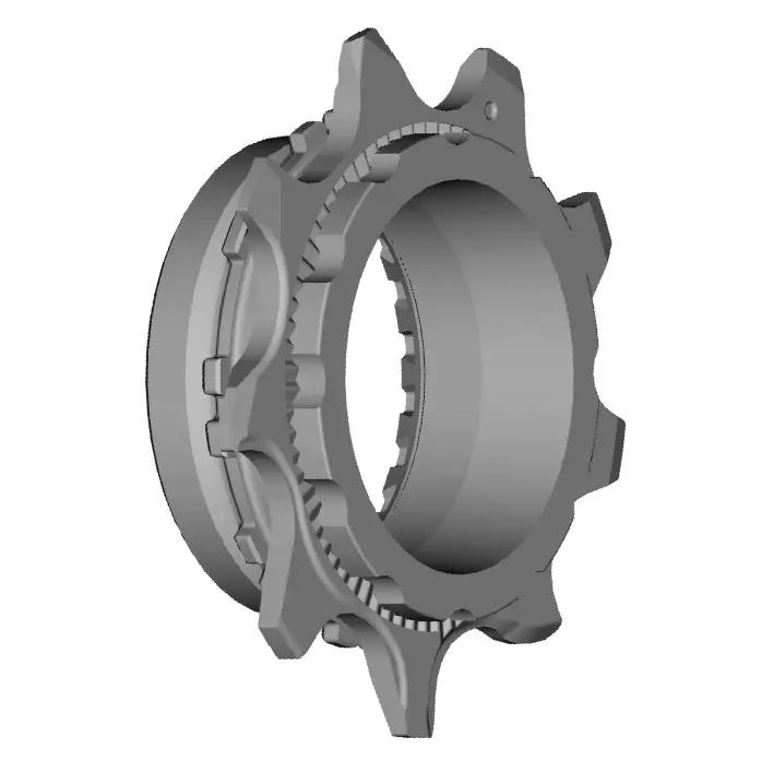 Lock Ring kasety Shimano CS-M9200/8200 9T z koronką