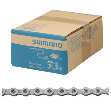 Łańcuch rowerowy 9/10/11s Shimano CN-LG500 OEM spinka