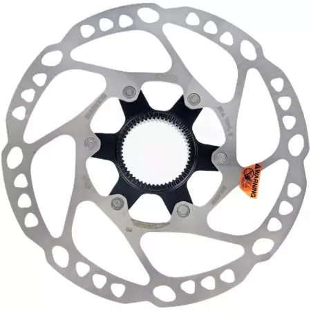 Tarcza hamulcowa Shimano 160mm CL SM-RT64 + nakrętka EXT - ESMRT64SEC