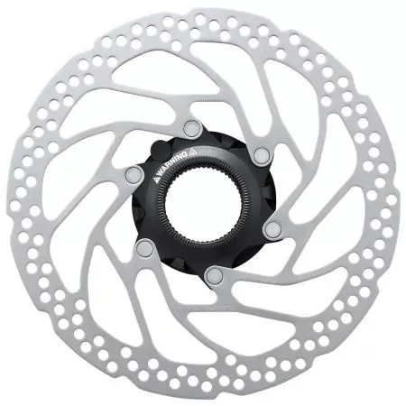 Tarcza hamulcowa Shimano 180mm CL RT-EM300 + nakrętka EXT - ERTEM300M