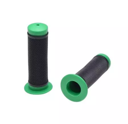 Chwyty rowerowe gripy kierownicy dziecięce 100mm Zielone - AWR2229GB