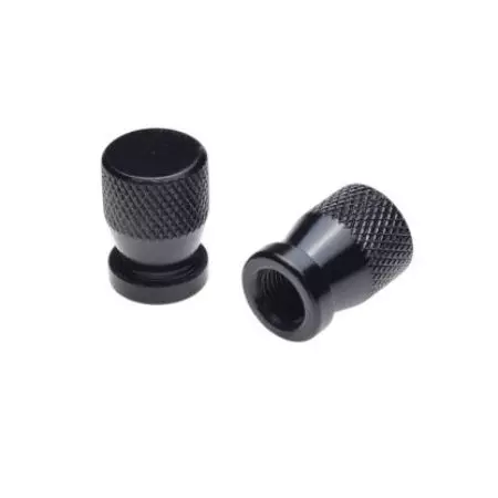 Nakrętka wentyla AV 2szt Czarny