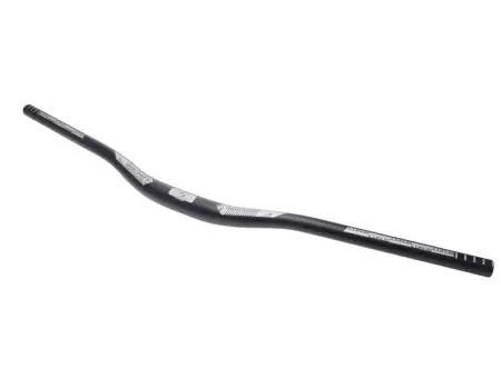 Kierownica rowerowa gięta 31,8/720 mm Czarna wzmacniana - AWR2146