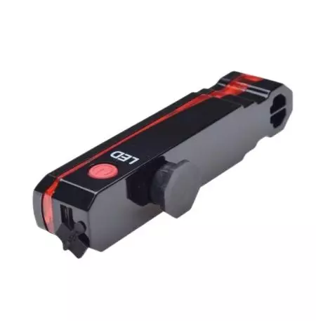 Lampka rowerowa tylna + laser - AWR1131