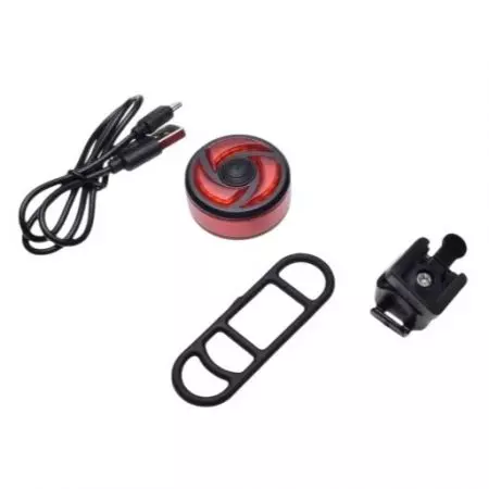 Lampka rowerowa tylna Round USB - AWR1181