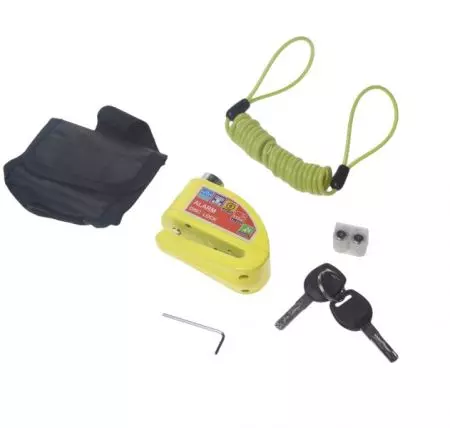 Blokada tarczy hamulcowej 6x54x7 mm Alarm Żółta - AZ9071Y