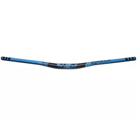 Kierownica rowerowa gięta 31,8/780 mm Niebieska