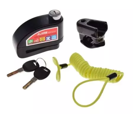 Blokada tarczy hamulcowej 6x54x7 mm Alarm on Czarna