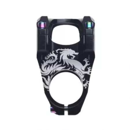 Wspornik kierownicy mostek 31,8/45mm Czarny