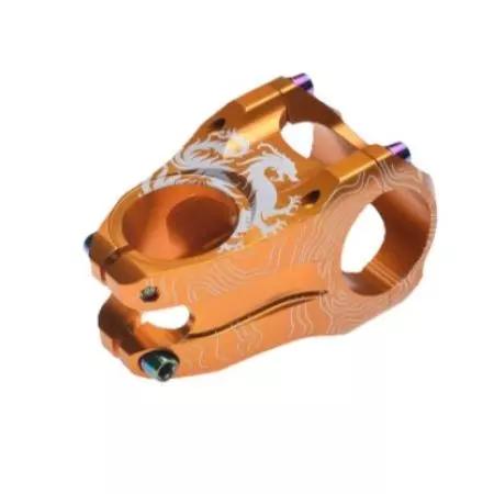 Wspornik kierownicy mostek 31,8/45mm Żółty