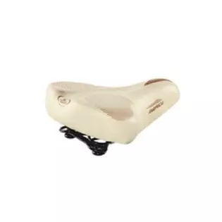 Siodełko rowerowe Selle Monte Grappa America Kremowe