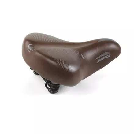 Siodełko rowerowe Selle Monte Grappa America Brązowe