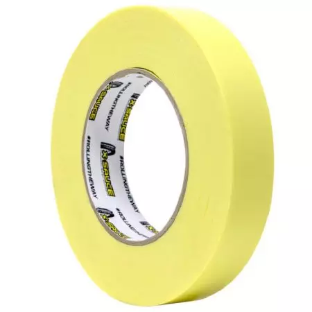 Taśma na obręcz rowerową X-SAUCE Tubeless Żółta 66m 25mm