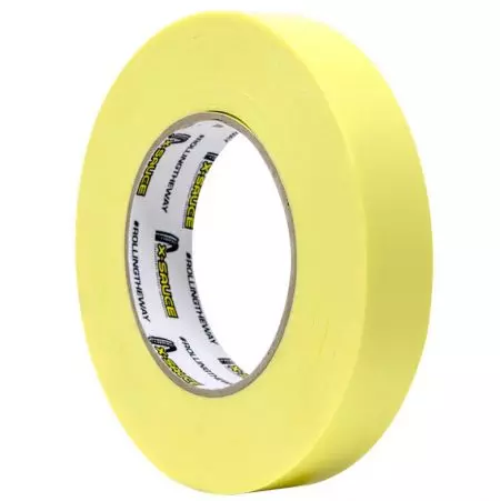 Taśma na obręcz rowerową X-SAUCE Tubeless Żółta 66m 27mm