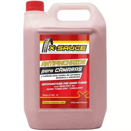 Uszczelniacz do dętek szosowych X-SAUCE Anti-puncture 5000ml