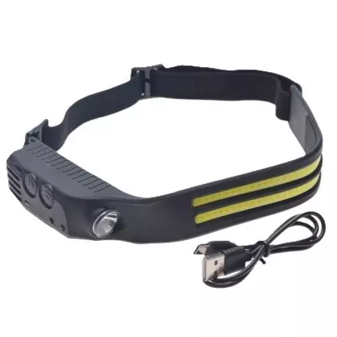 Latarka czołowa LED USB-C 1200mAh