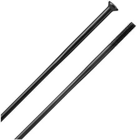 Szprychy ALPINA Extralite Straight pull 16szt Czarne 286mm