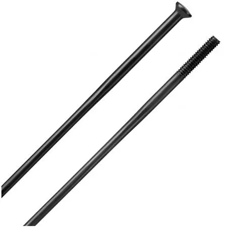 Szprychy ALPINA Extralite Straight pull 16szt Czarne 288mm