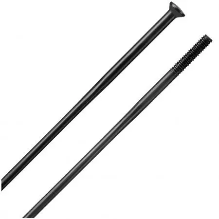 Szprychy ALPINA Extralite Straight pull 16szt Czarne 292mm