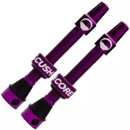 Wentyle Bezdętkowe Tubeless Cush Core 55 mm Fioletowy