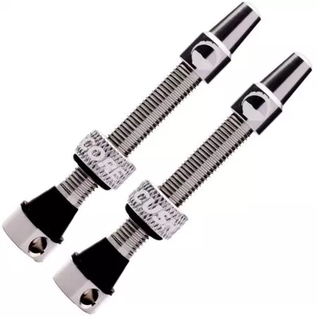 Wentyle Bezdętkowe Tubeless Cush Core 55 mm Srebrny