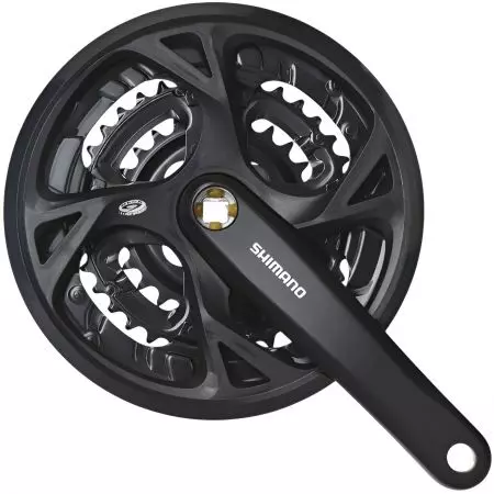 Mechanizm korbowy Shimano Altus FC-M371 9rz czarny 44/32/22 170mm 