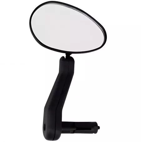 Lusterko rowerowe HL-M03 180/110mm w kierownicę czarne 